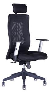 Kancelárska stolička na kolieskach Office Pro CALYPSO GRAND SP1 – s podrúčkami Čierna 1111