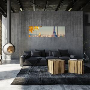 Moderný obraz Paríža - Eiffelova veža (Obraz 170x50cm)