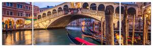 Obraz na stenu - most v Benátkach (Obraz 170x50cm)
