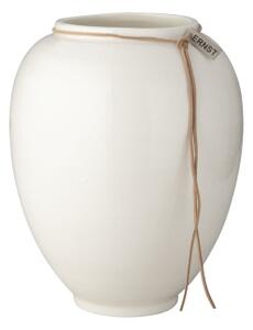Keramická váza Ernst White Glazed 22 cm