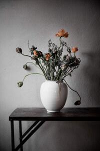 Keramická váza Ernst White Glazed 22 cm