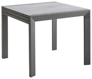 ZÁHRADNÝ STÔL, kov, sklo, 90-180/90/75 cm Ambia Garden - Záhradné stoly