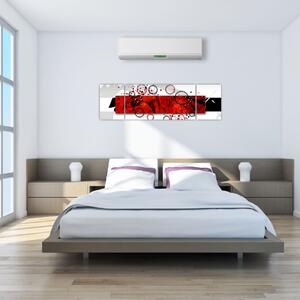 Abstraktný obraz do bytu (Obraz 170x50cm)