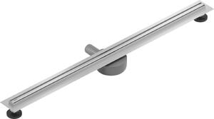 Mexen Flat nerezový sprchový žľab s rotačným 360° sifónom 90 cm, vzor SLIM, 1041090