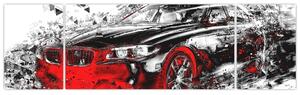 Obraz automobilu - moderný obraz (Obraz 170x50cm)