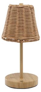 Stolná LED lampička Rattan Nature