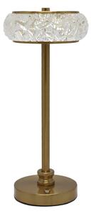 Stolná LED lampička Antique Brass