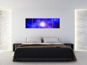 Obraz - vesmírna mandala (Obraz 170x50cm)