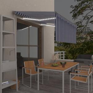 Maison Exclusive – Elektrická markíza s LED osvetlením a senzorom, rozmery 3 x 2,5 m