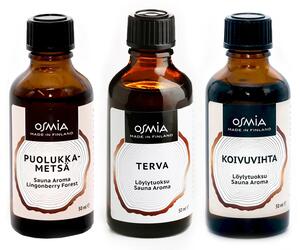 Osmia Set vôní do sauny Dary Fínska 3x50ml