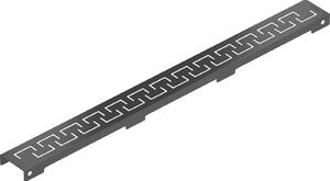 Mexen M15 kryt na nerezový žľab 60 cm, čierna, 1724060