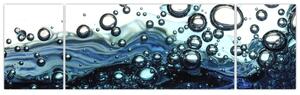 Obraz vodných bublín (Obraz 170x50cm)