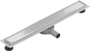 Mexen Flat 360 ° MGW rotačný lineárny odtok 70 cm biele sklo - 1027070-40