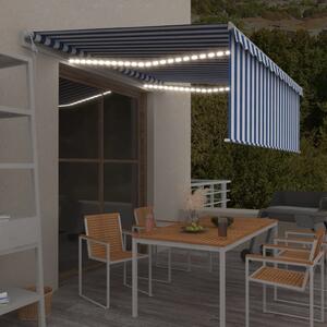 Maison Exclusive – Elektrická markíza s LED osvetlením a senzorom, 4 x 3 metre