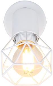 Globo Lighting Xara I nástenná lampa 1x40 W biela 54802W-1