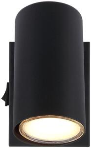 Globo Lighting Robby nástenná lampa 1x25 W čierna 57911-1B