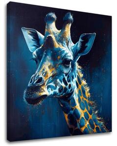 Dekoratívna maľba na plátne - PREMIUM ART - Towering Majesty of Giraffe - 80x80 cm