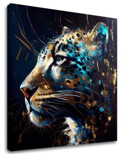 Dekoratívna maľba na plátne - PREMIUM ART - Spotted Hunter's Elegance - 60x60 cm
