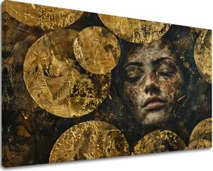 Elegantný obraz ženy Pod hladinou - 40x60 cm