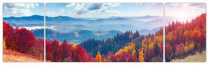 Obraz jesennej prírody (Obraz 170x50cm)