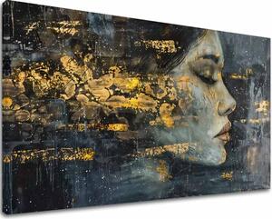 Elegantný obraz ženy Záhadná cudzinka - 40x60 cm