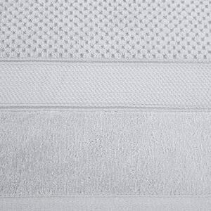 Dekorstudio Velúrový uterák JESSI - 04 strieborný Rozmer uteráku: 50x90cm