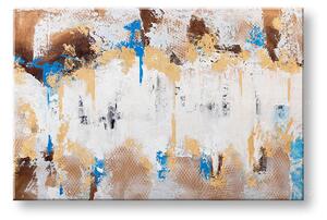 Maľovaný obraz na stenu ABSTRAKT 120x80 cm - Klasický 2 cm
