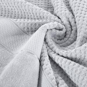Dekorstudio Velúrový uterák JESSI - 04 strieborný Rozmer uteráku: 50x90cm