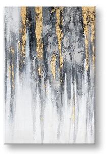 Maľovaný obraz na stenu ABSTRAKT 60x90 cm - 60×90 cm / Klasický 2 cm