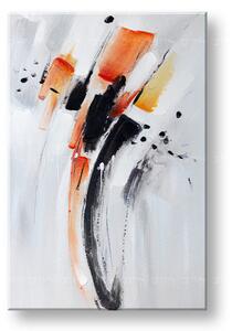 Maľovaný obraz na stenu ABSTRAKT 60x90 cm - 60×90 cm / Klasický 2 cm