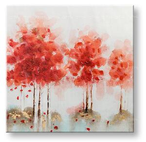 Maľovaný obraz na stenu ABSTRAKT 70x70 cm - 70×70 cm / Klasický 2 cm
