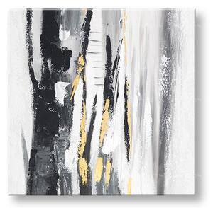 Maľovaný obraz na stenu ABSTRAKT 60x60 cm - 60×60 cm / Klasický 2 cm