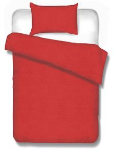 Emozzione Flanelové obliečky RED CHERRY | 140x200 70x90 cm
