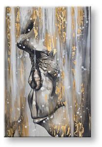 Maľovaný obraz na stenu GORILA 80x120 cm - Klasický 2 cm