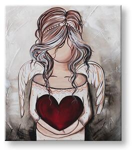 Obraz na plátne ANJEL - 40x50 cm