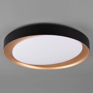 Stropné LED, Zeta tunable white, čierne/zlaté