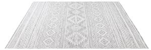 Dekorstudio Šnurkový koberec PALM 3522 - sivý Rozmer koberca: 140x200cm