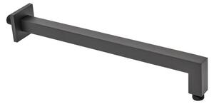 Sprchové rameno B-Way 40cm čierne SATBSRHBW
