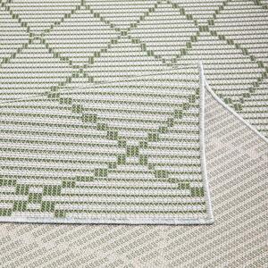 Dekorstudio Šnurkový koberec PALM 3526 - zelený Rozmer koberca: 60x110cm