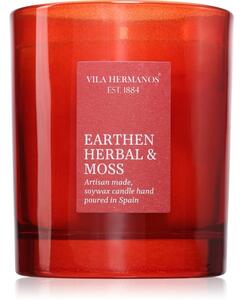 Vila Hermanos Earthen Herbal & Moss vonná sviečka 190 g
