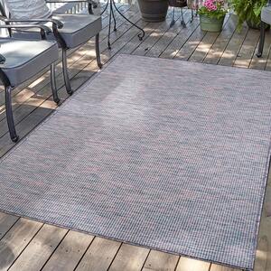 Dekorstudio Šnurkový koberec PALM 2778 - ružovomodrý Rozmer koberca: 200x200cm