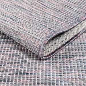 Dekorstudio Šnurkový koberec PALM 2778 - ružovomodrý Rozmer koberca: 150x150cm