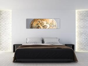 Obraz - Bitcoin (Obraz 170x50cm)