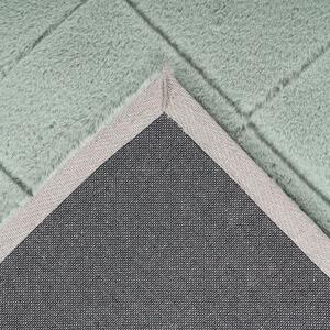Dekorstudio Kožušinový koberec MOMENT- šalviový Rozmer koberca: 80x150cm