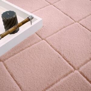 Dekorstudio Kožušinový koberec MOMENT- púdrovoružový Rozmer koberca: 160x230cm