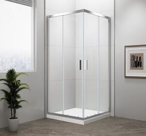 Sprchový kút obdĺžnik 90x80 cm Polysan Easy EL5315