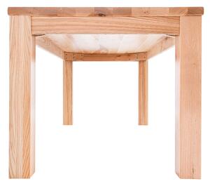 Jedálenský stôl Island jaseň lakovaný - 1400x900x40 mm