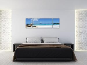 Obraz - piesočná pláž (Obraz 170x50cm)
