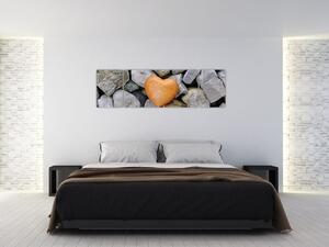 Obraz srdce - moderný obraz (Obraz 170x50cm)