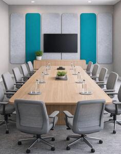 Nástenný akustický panel Silence Long 120 × 35 cm